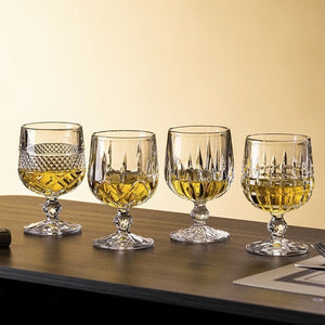 Elevate Your Drinking Experience with Our Crystal Liquor Glass