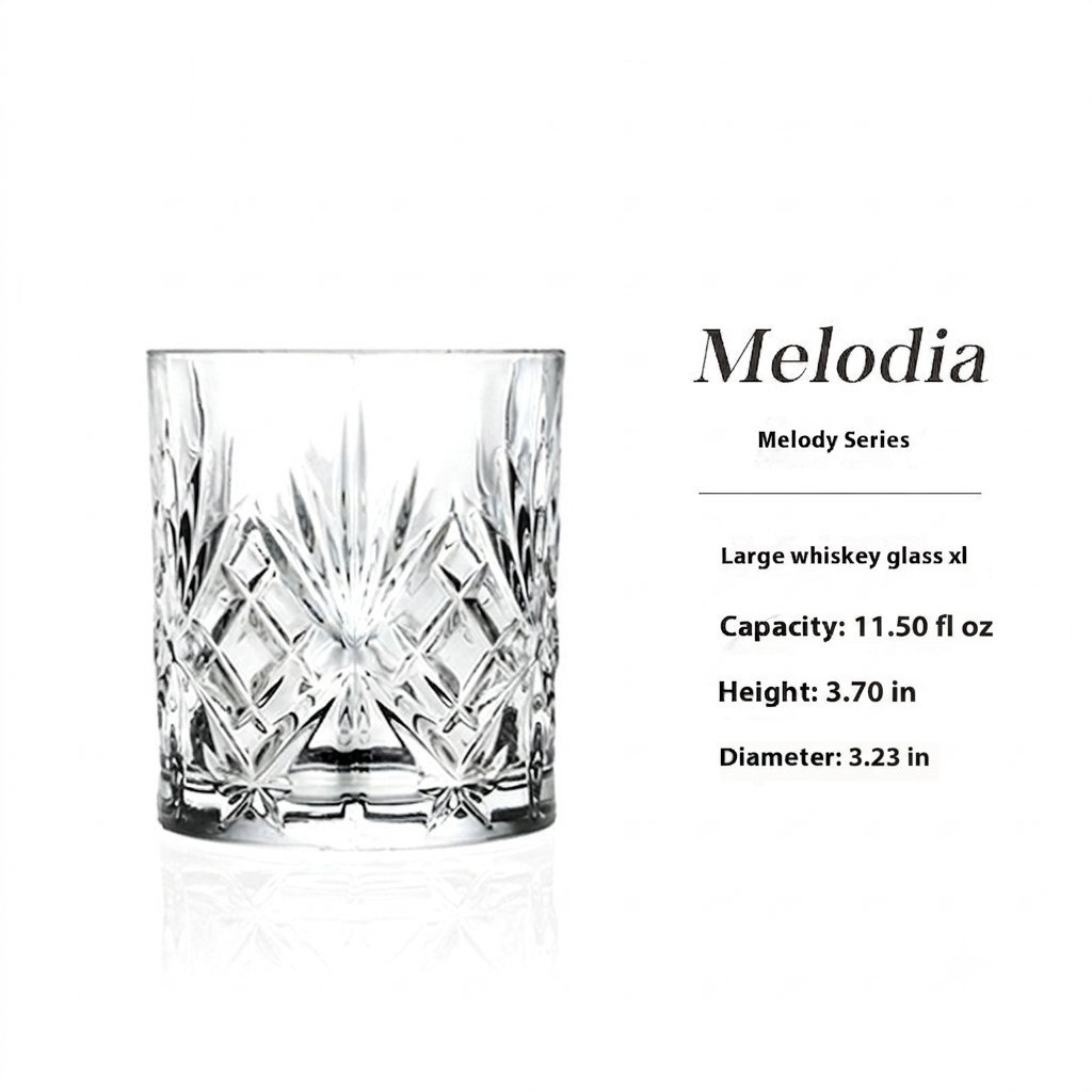 RCR Crystal Drinking Glasses Set