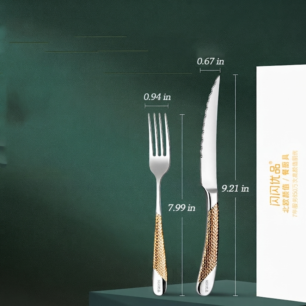 Creative Stainless Steel Household Cutlery Set