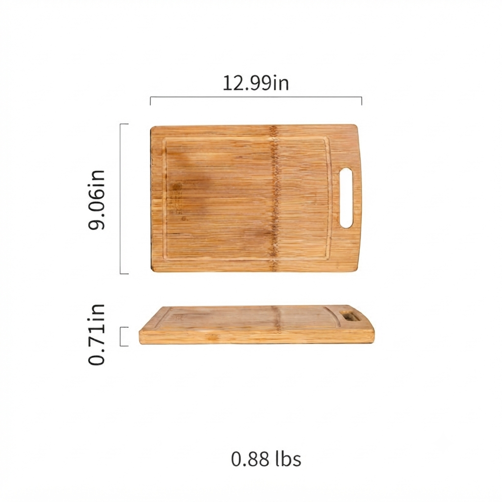 Bamboo Cutting Board For Fruits Meat Vegetables