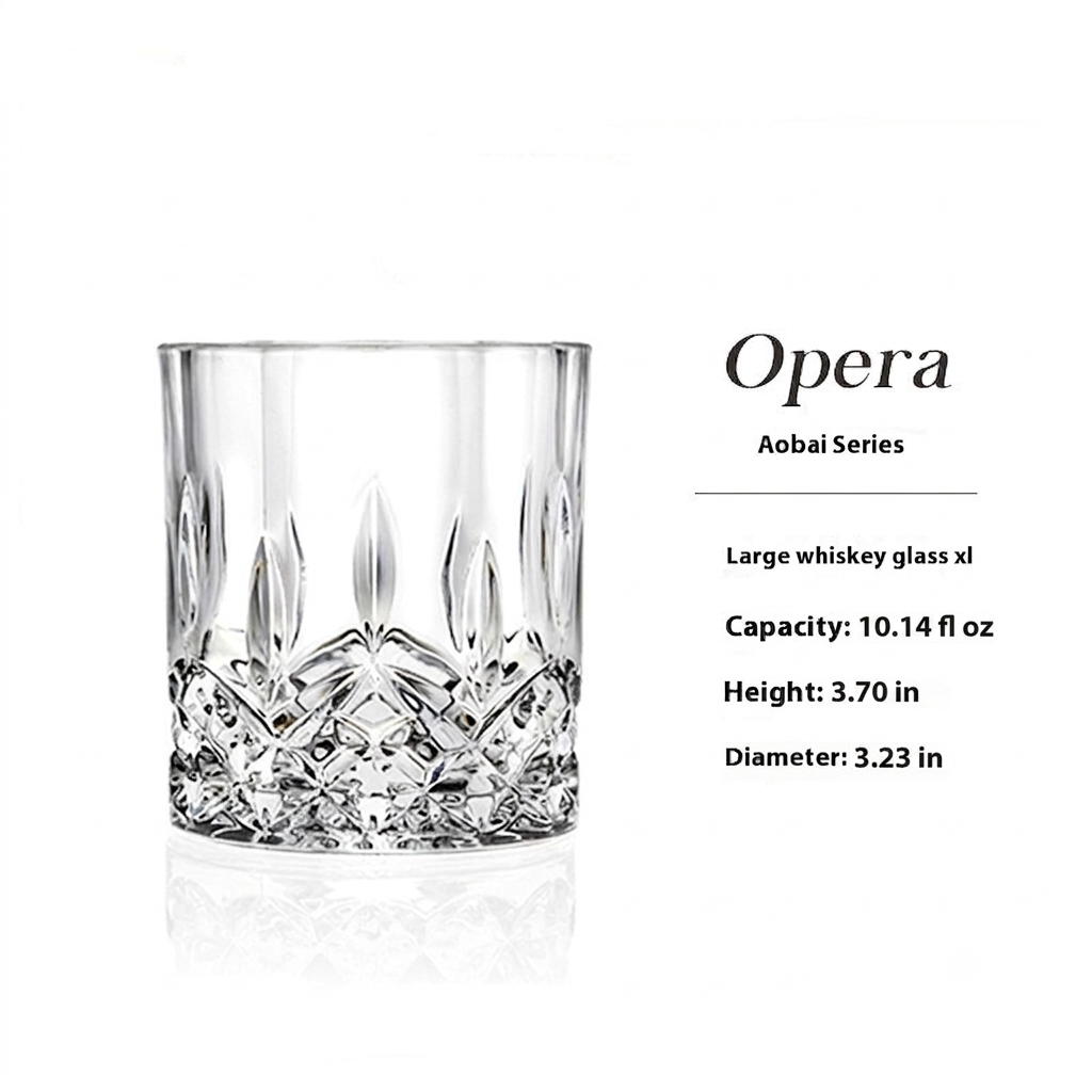 RCR Crystal Drinking Glasses Set