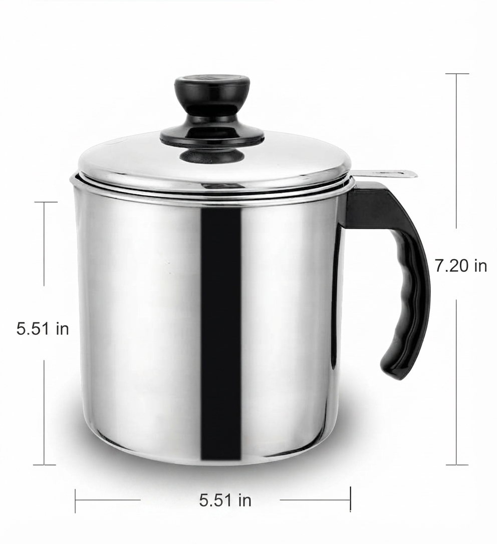Deep Frying Cooking Pot With Handle