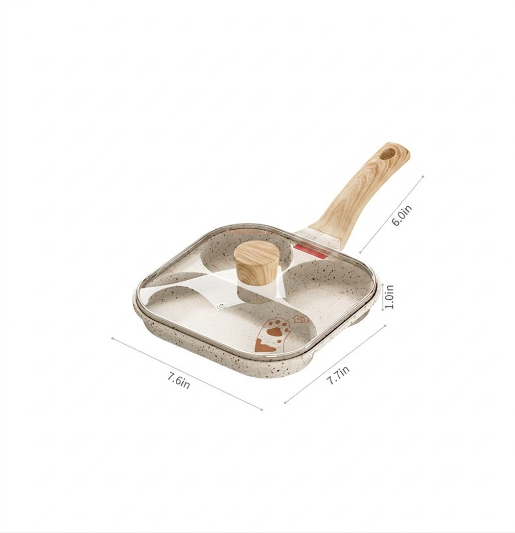 Three-In-One Multifunctional Breakfast Frying Pan