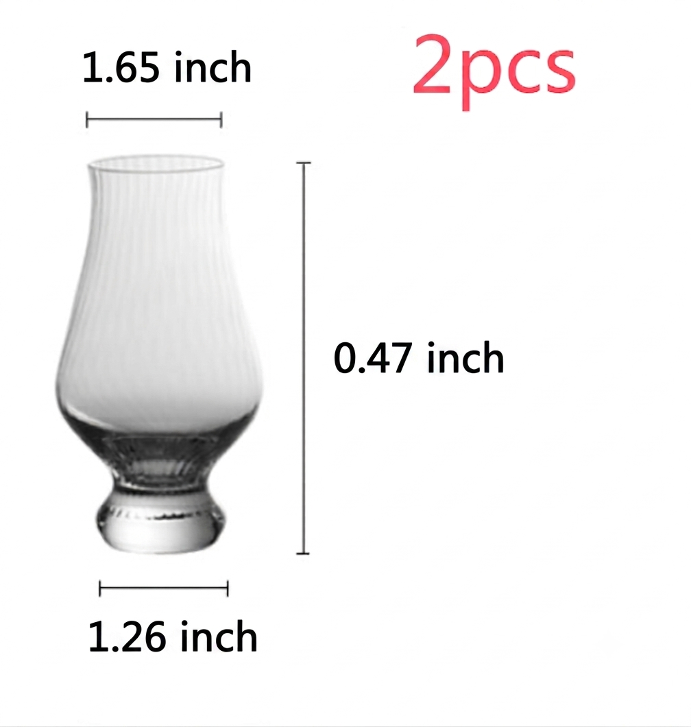 Tulip Crystal Glass Elegant Drinkware Set