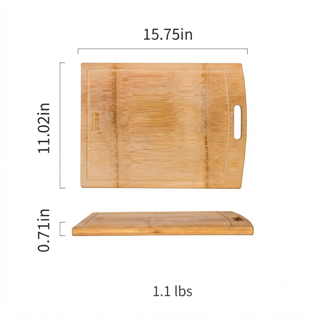 Bamboo Cutting Board For Fruits Meat Vegetables