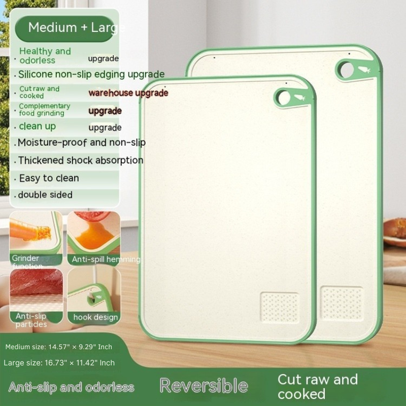 Household Plastic Cutting Board Set For Fruits And Vegetables