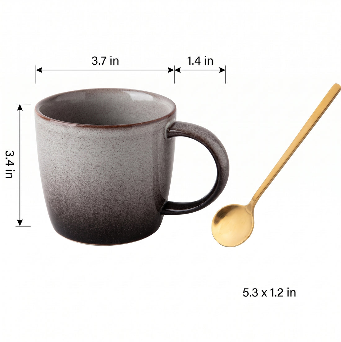 Creative Retro Ceramic Mug For Coffee And Tea