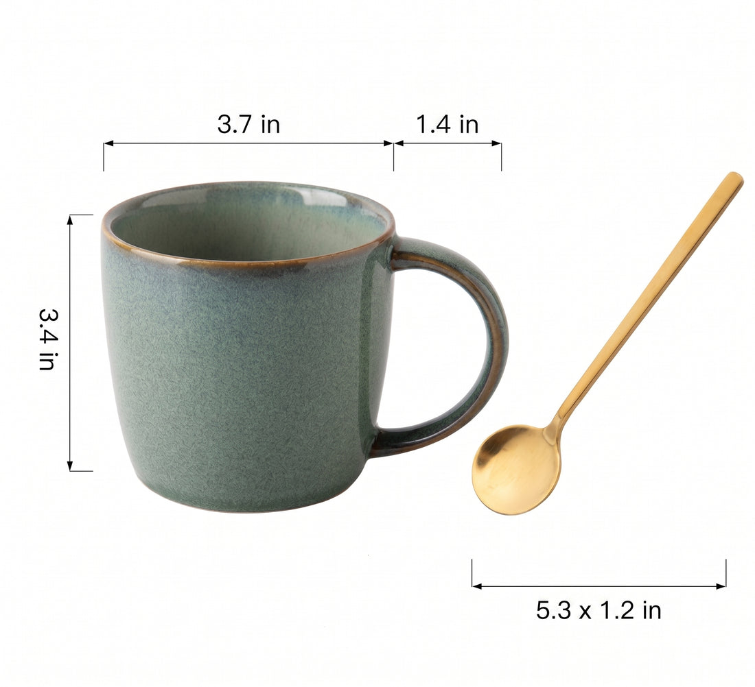 Creative Retro Ceramic Mug For Coffee And Tea