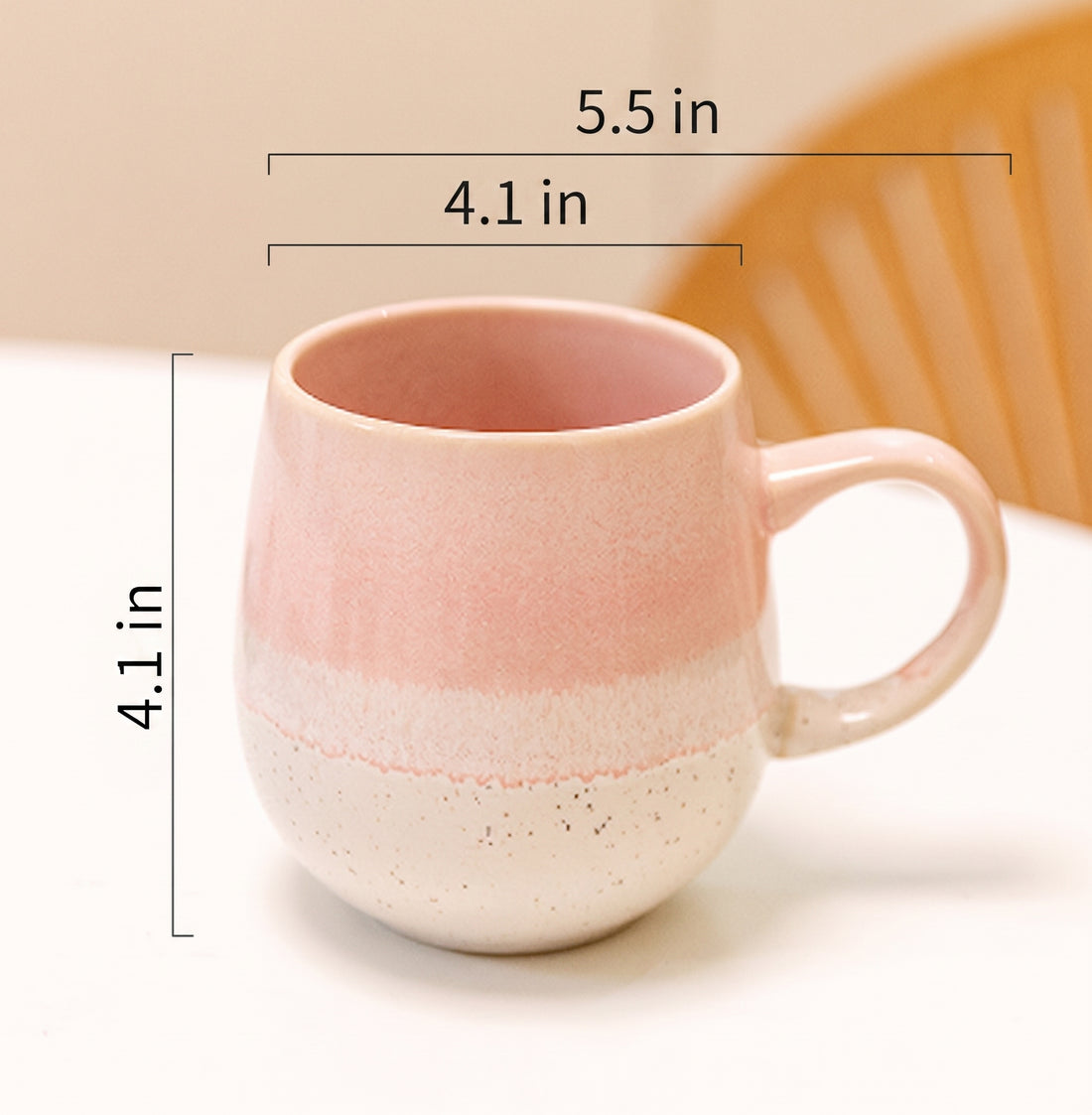Premium Large-Capacity Ceramic Mug For Everyday Drinks