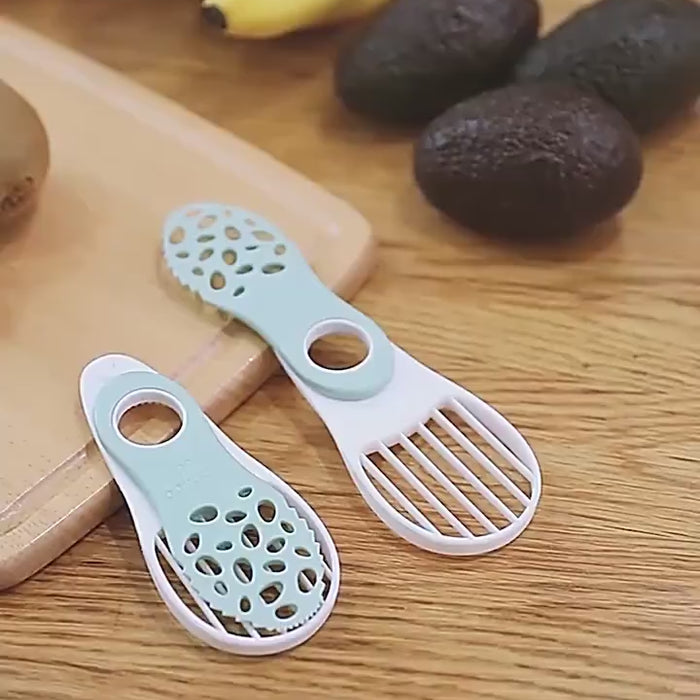 Avocado Corer Butter Fruit Peeler Cutter Pulp Sepa