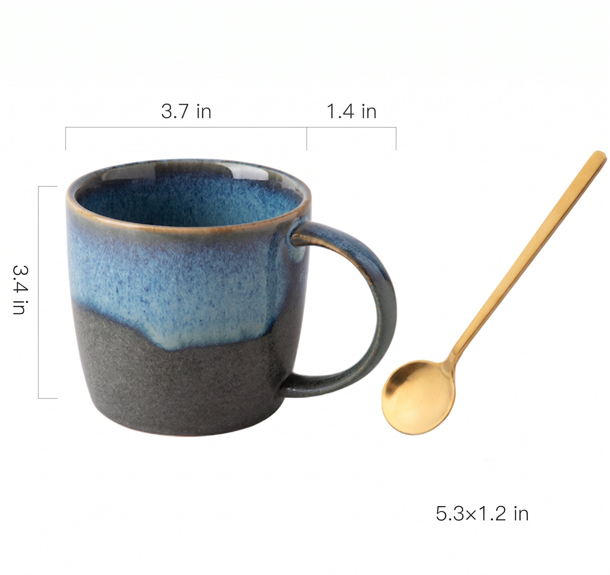 Creative Retro Ceramic Mug For Coffee And Tea