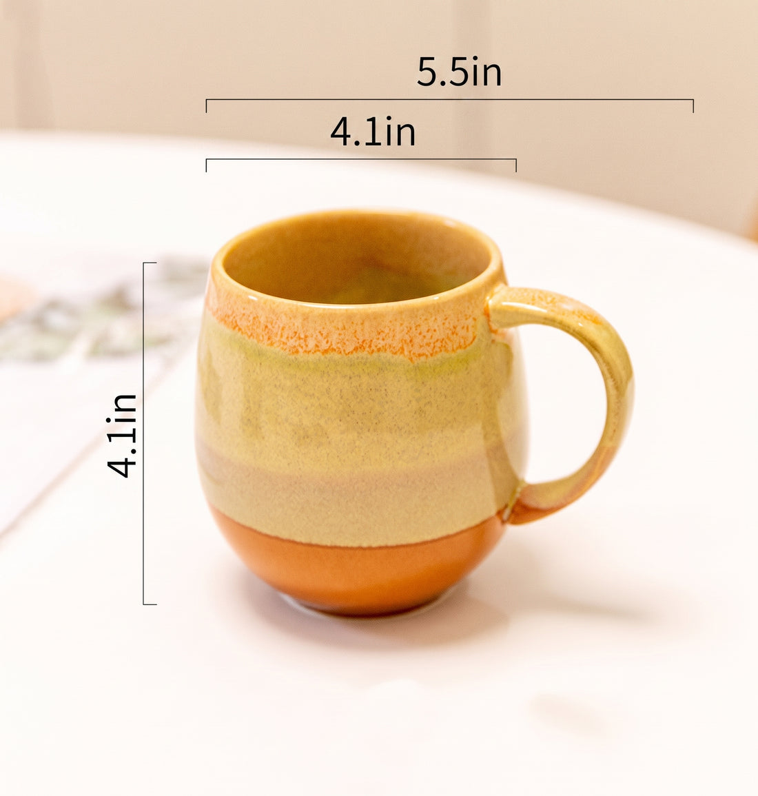 Premium Large-Capacity Ceramic Mug For Everyday Drinks